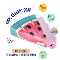 The Sass Bar Watermelon Cake Soap