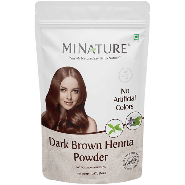 Minature Dark Brown Henna Powder