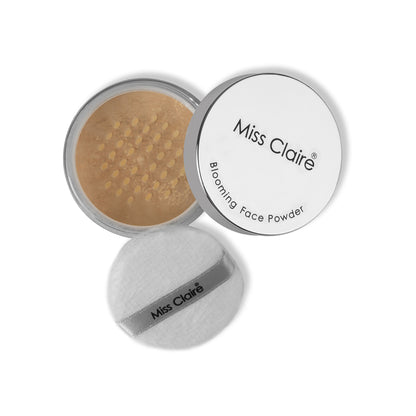 Miss Claire Blooming Face Powder - Translucent Tl12 - Distacart