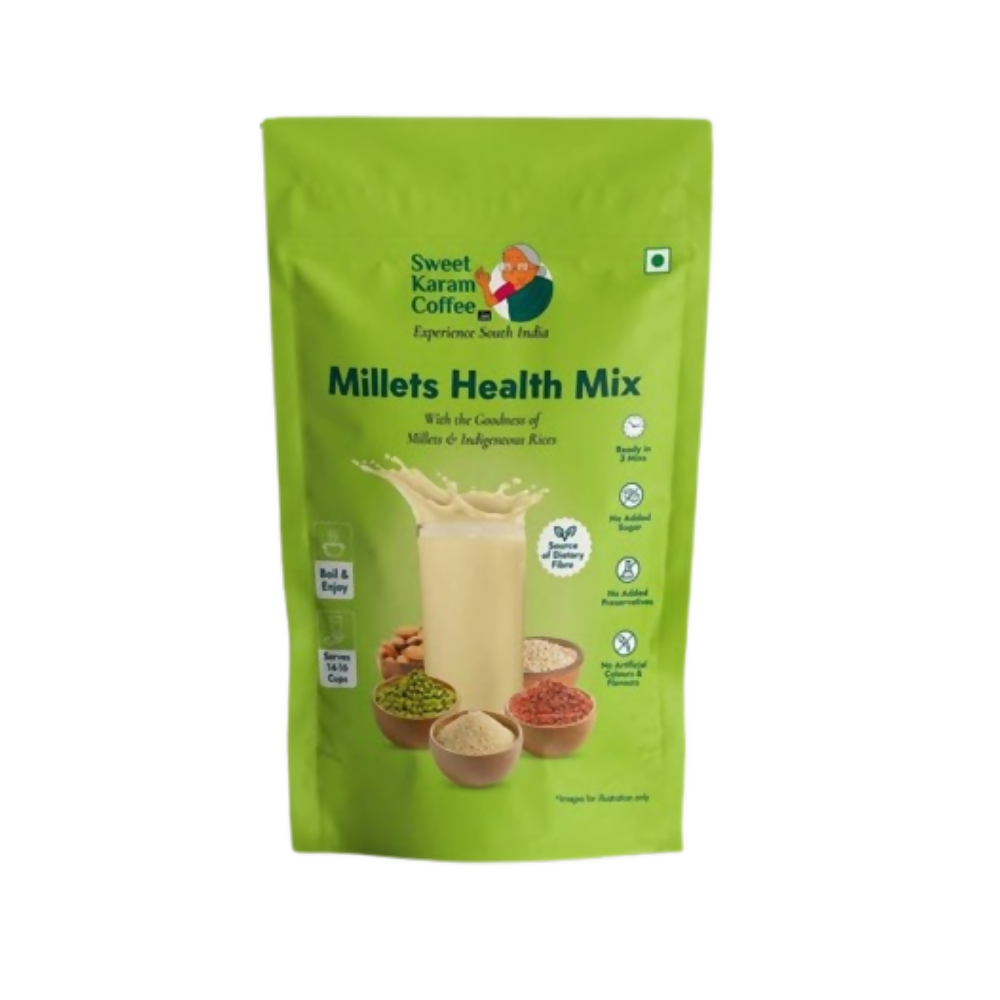 Sweet Karam Coffee Millets Health Milk Mix (Kanji Maavu) - Distacart
