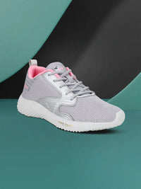 Thumbnail for Campus Women Grey Mesh Running Shoes