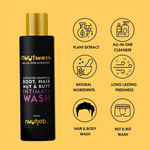 Thumbnail for Nuut Guard Nuutwash All-in-One Cleanser For Men Intimate Nut-Butt-Body & Hair Wash - Distacart