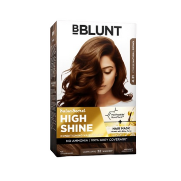 BBlunt Salon Secret High Shine Conditioning Hair Colour - Coffee Natural Brown - Dista