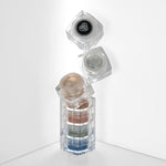 Thumbnail for PAC Studio Pigment Tower Crystal Light - 7 in 1 Loose Glitter Eyeshadow, High Impact Payoff, Non Chunky - Distacart