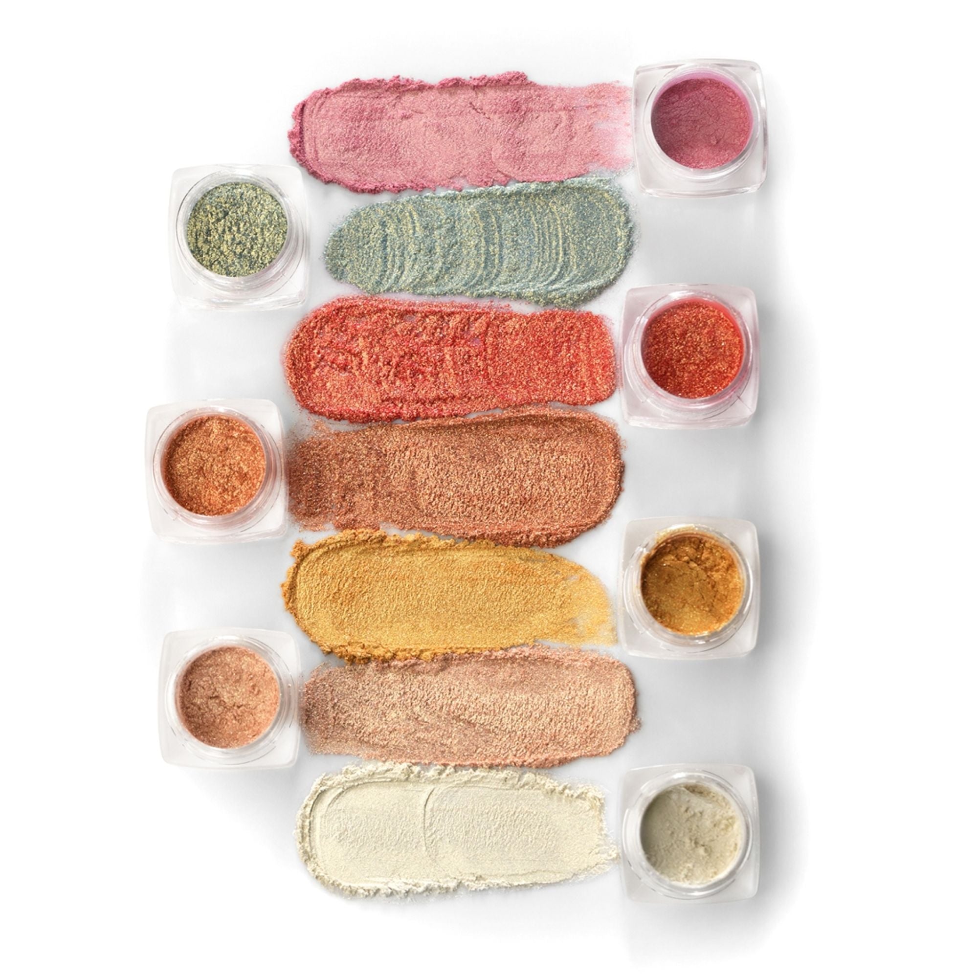 PAC Studio Pigment Tower Fairy Light - 7 in 1 Loose Glitter Eyeshadow, High Impact Payoff, Non Chunky