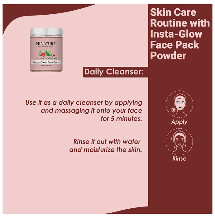 Minature Insta-Glow Face Pack