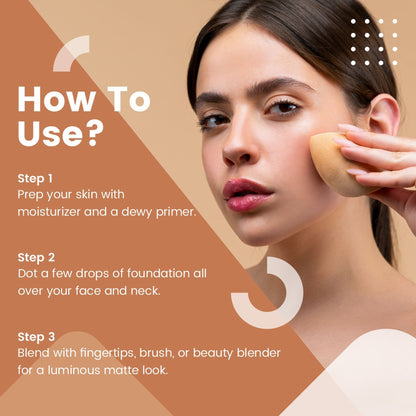 Matt Look Magic Twist Foundation - Distacart