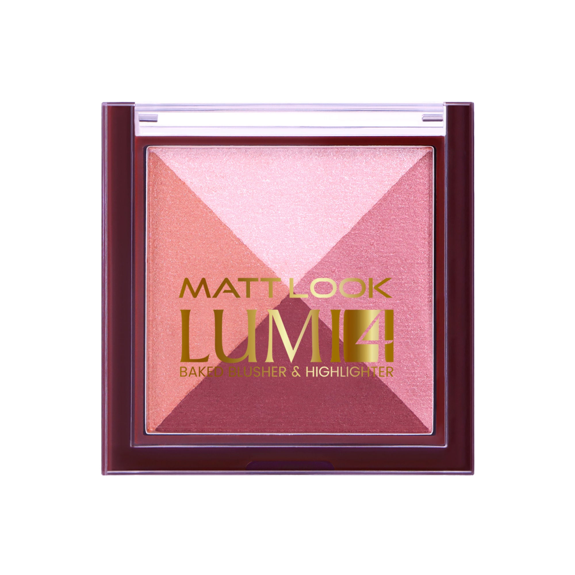 Matt Look Lumi 4 Baked Blusher & Highlighter - Goddess Dust