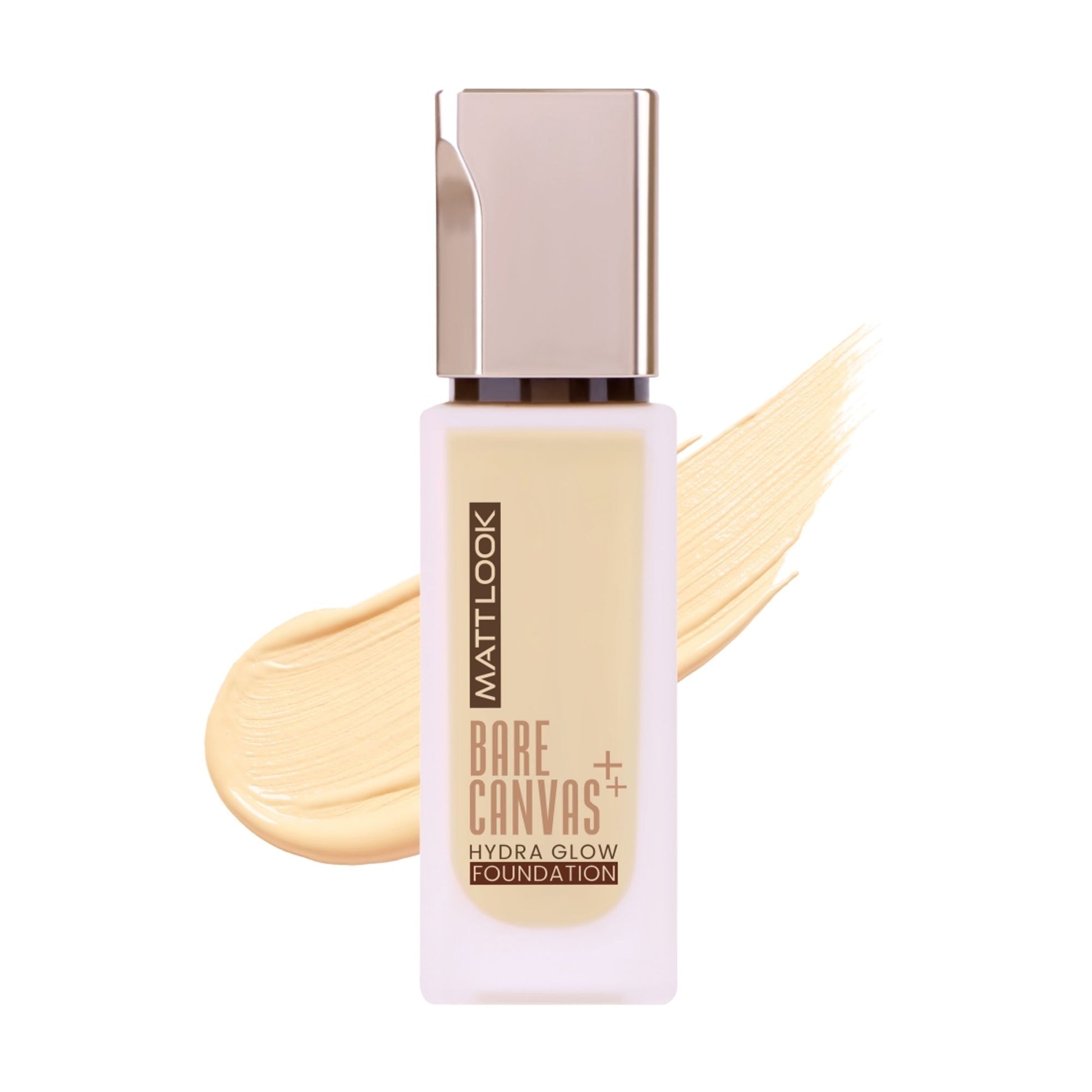 Matt Look Bare Canvas Hydra Foundation - Natural Glow