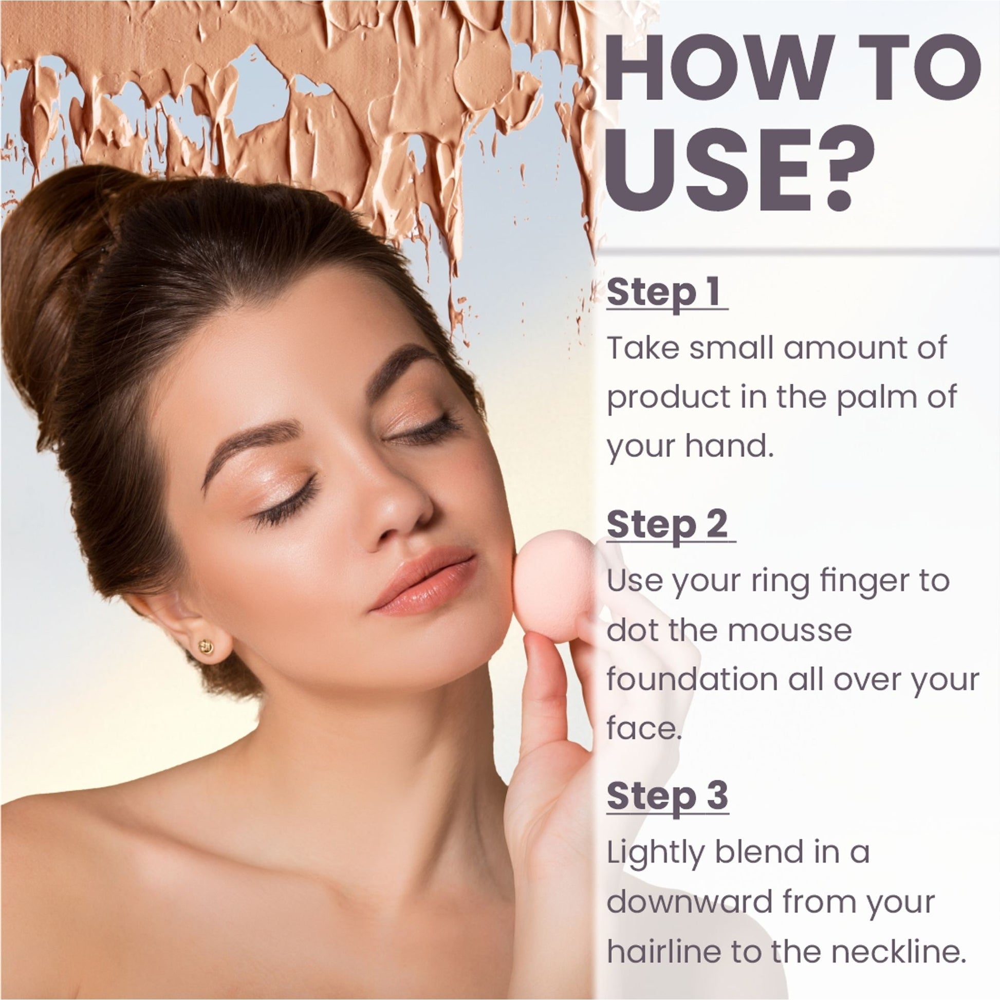 Matt Look Bare Canvas Hydra Foundation - Natural Glow - Distacart