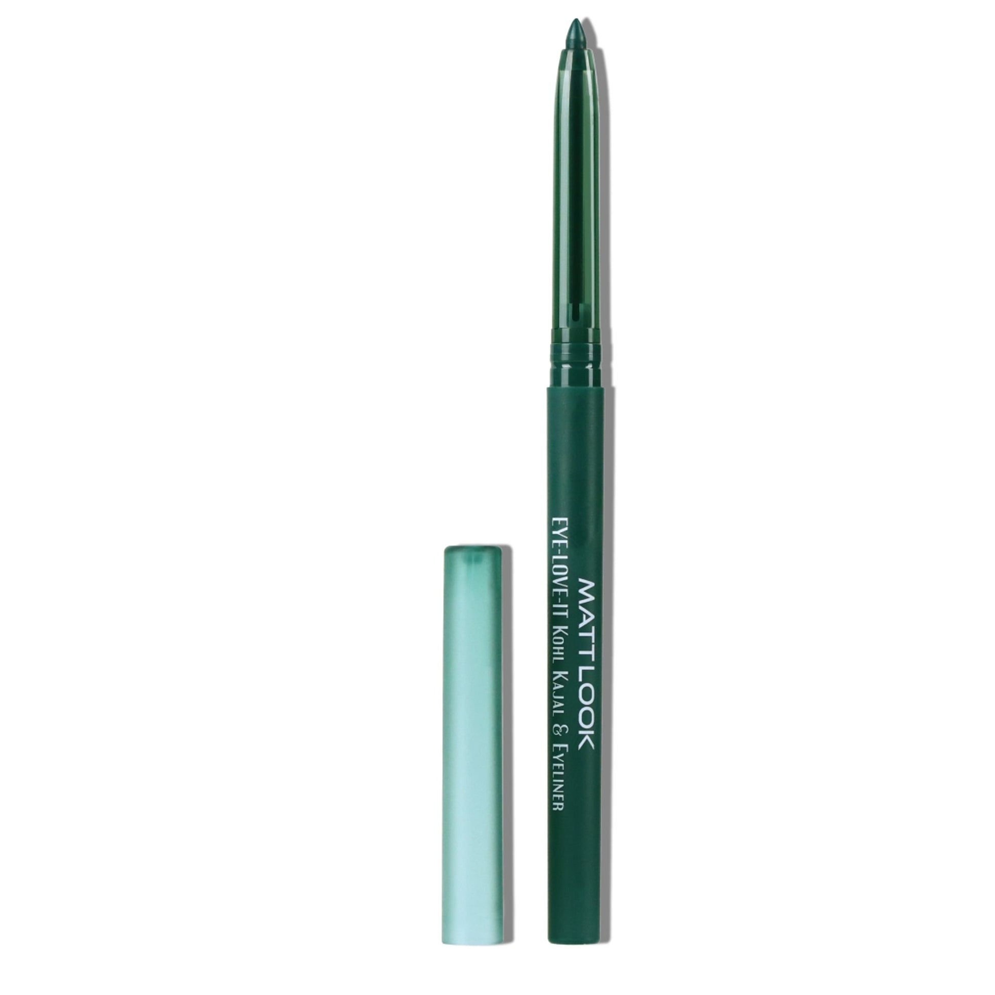 Matt Look Eye Love It Kohl Kajal & Eyeliner - Green - Distacart