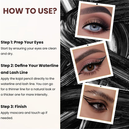 Matt Look Eye Love It Kohl Kajal & Eyeliner - Green - Distacart