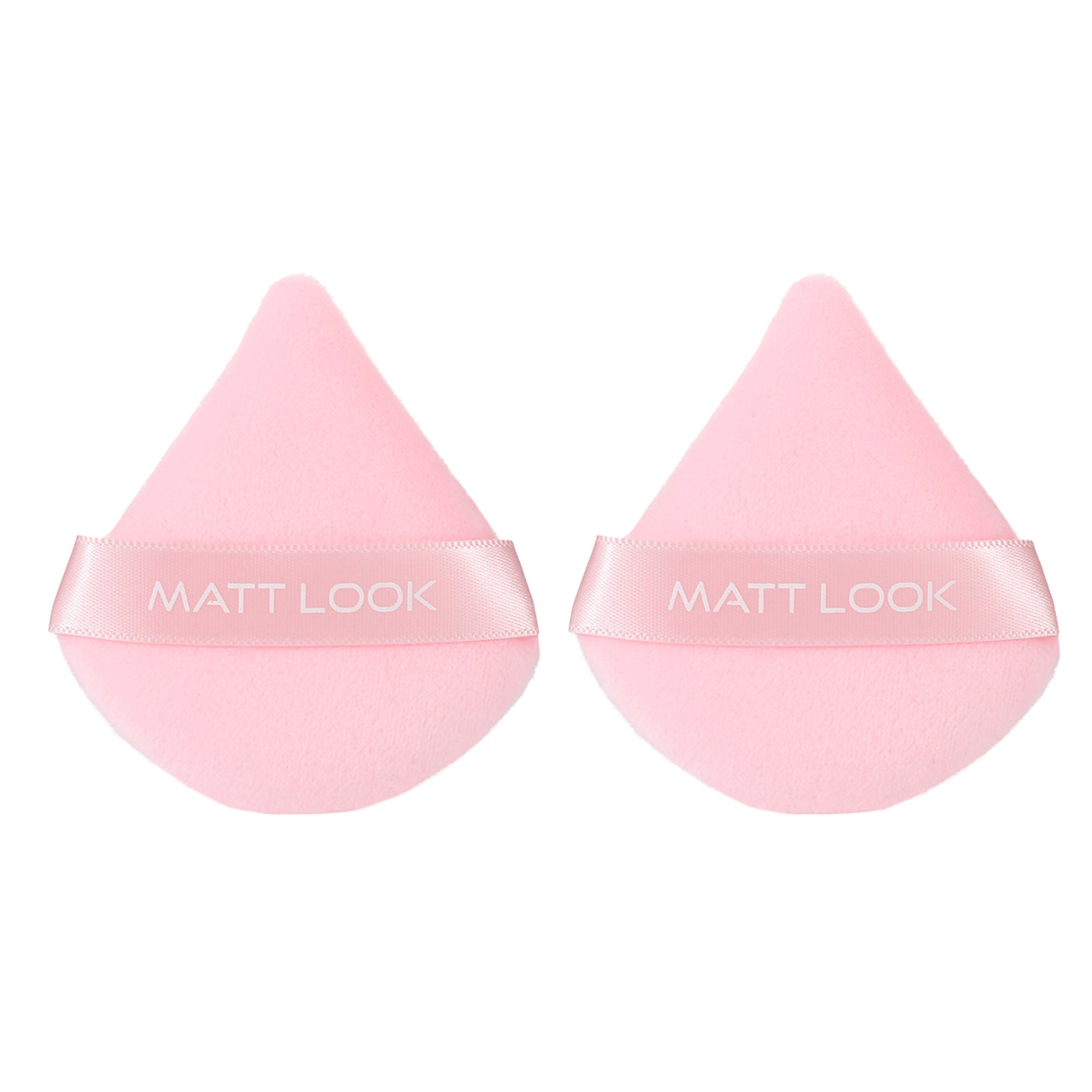 Matt Look Pizza Clouds Powder Pink Puff - Pack Of 2