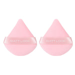 Thumbnail for Matt Look Pizza Clouds Powder Pink Puff - Pack Of 2