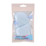 Thumbnail for Matt Look Pizza Clouds Powder Blue Puff - Pack Of 2 - Distacart