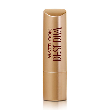 Matt Look Desi Diva HD Matte Lipstick - Red Obsession-04 - Distacart