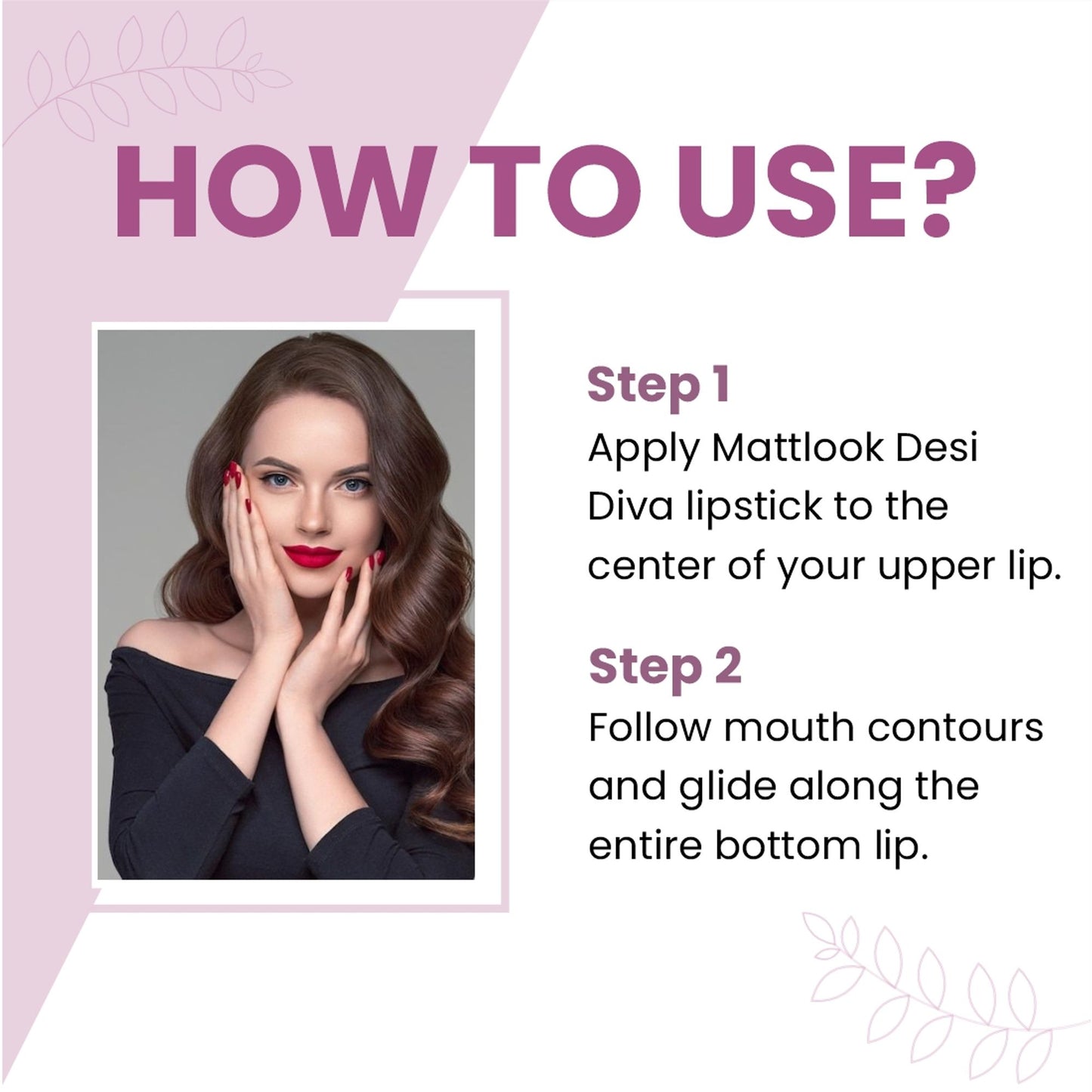 Matt Look Desi Diva HD Matte Lipstick - Red Obsession-04 - Distacart