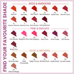 Thumbnail for Matt Look Desi Diva HD Matte Lipstick - Rich Maroon-12 - Distacart