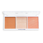 Thumbnail for Relove Colour Play Contour Trio Palette Baked Sugar - Sugar - Distacart