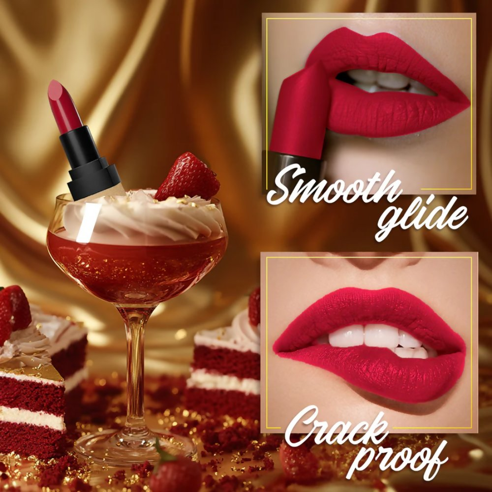 Faces Canada Comfy Matte Velvet Touch Lipstick - Red Velvet Cake 01 - Distacart
