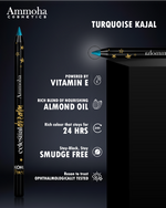 Thumbnail for Ammoha Cosmetics Turquoise waterproof Kohl Pencil