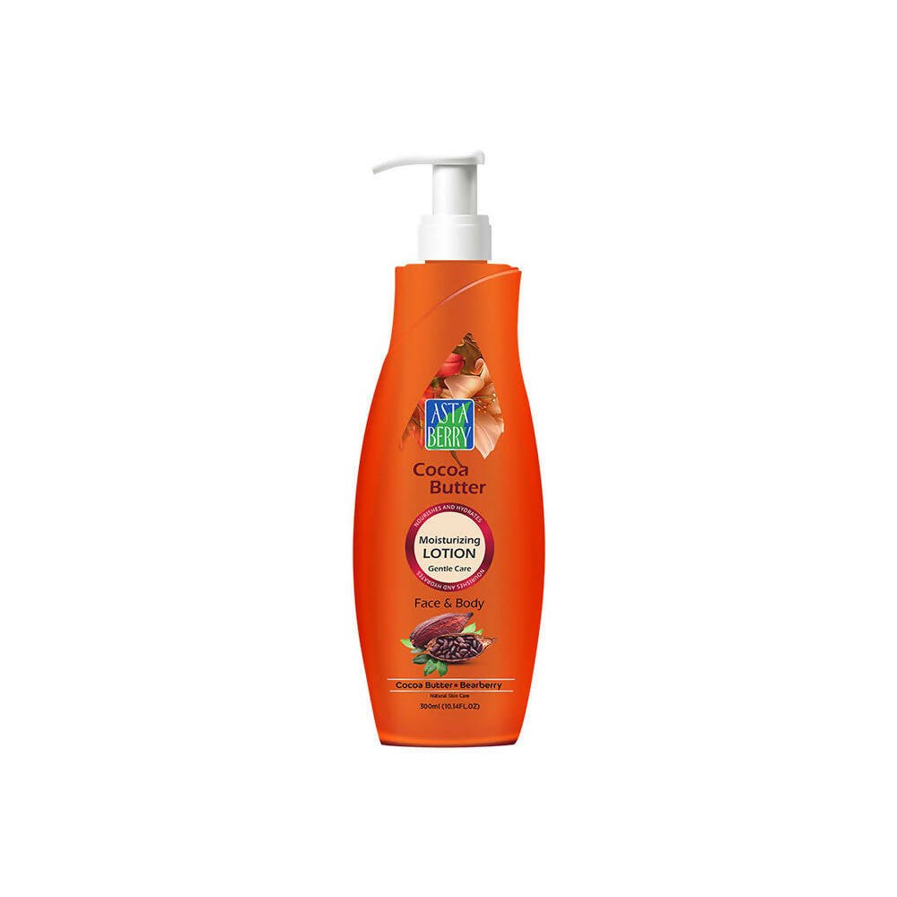 Astaberry Cocoa Butter Moisturizing Body Lotion - Distacart