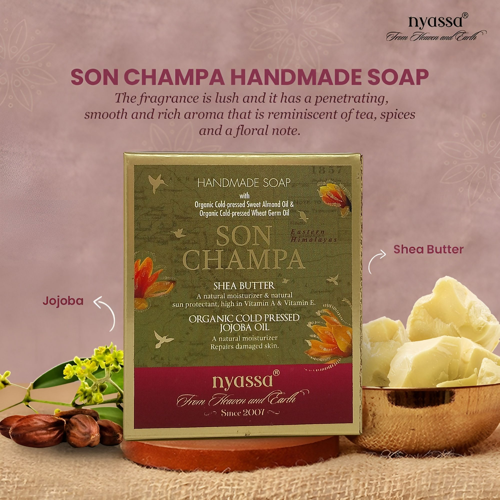 Nyassa Son Champa Handmade Soap - Dista