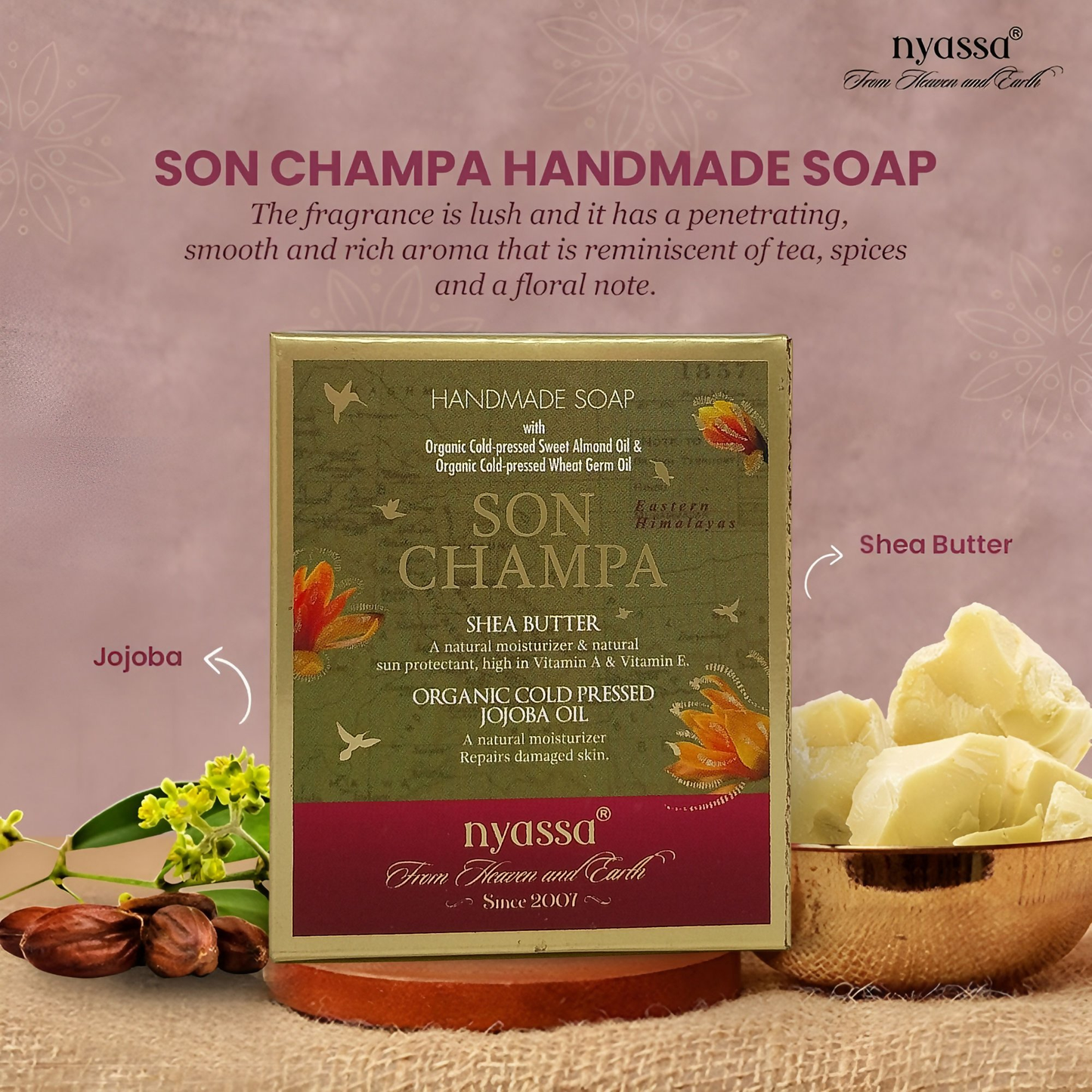 Nyassa Son Champa Handmade Soap - Dista