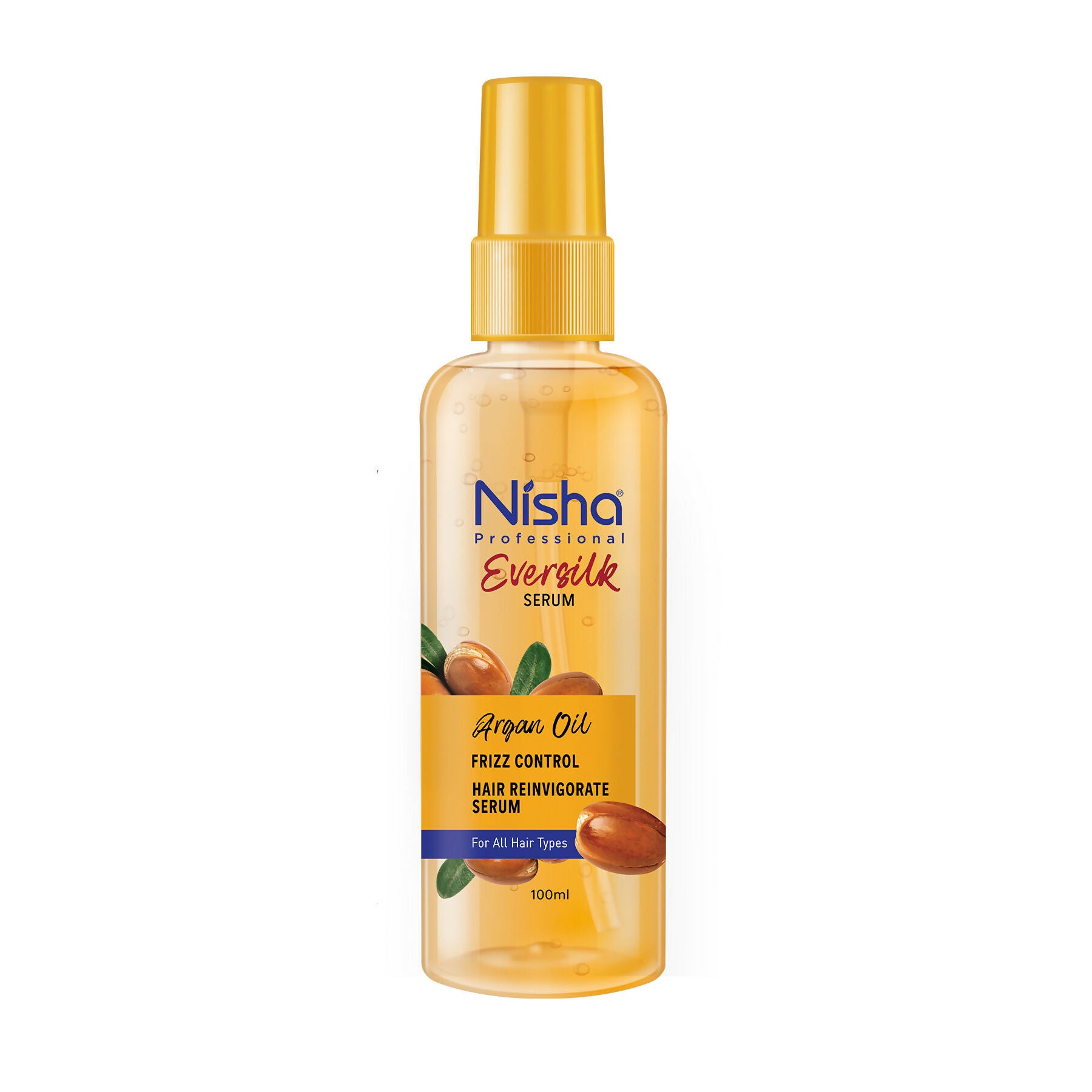 Nisha Hair Serum Eversilk Argan Oil Serum - Distacart
