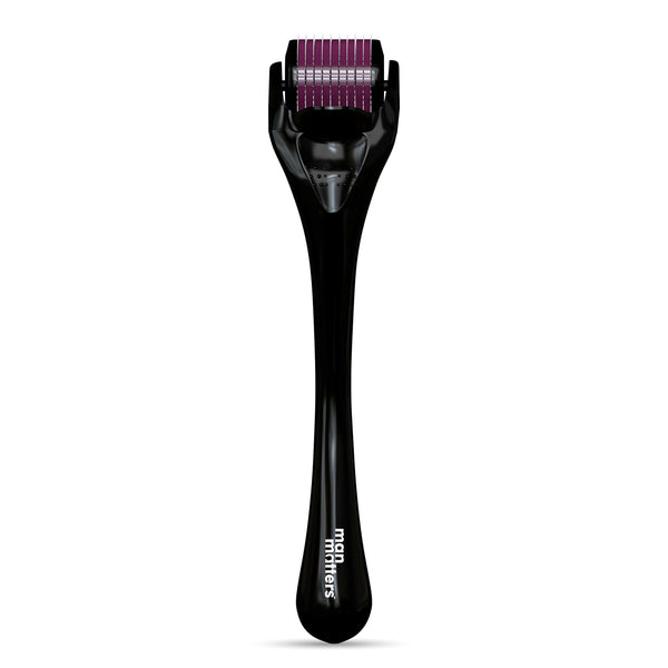 Man Matters Derma Roller 1.00 mm With 540 Titanium Alloy Needles - Promotes Beard Growth & Reduces Acne Scars - Distacart