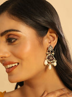 Thumbnail for Nuyug 22K Gold Plated Ruby Grace Earrings