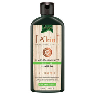 Akin Natural Purifying Lemongrass & Juniper Shampoo - Distacart
