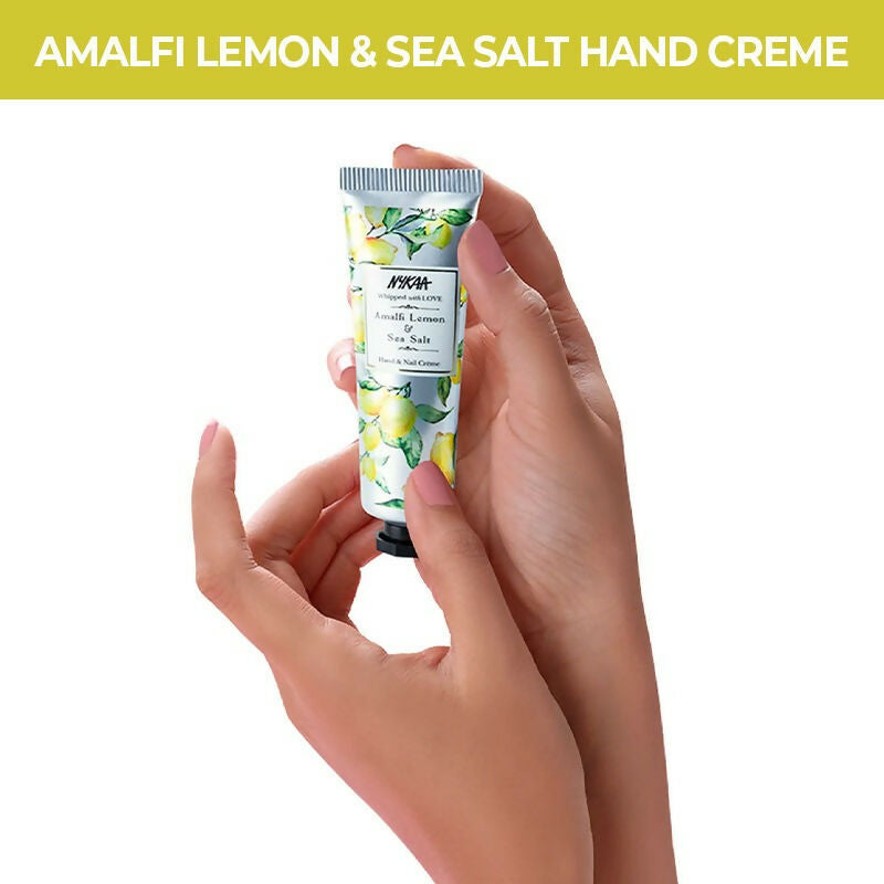 Nykaa Amalfi Lemon & Sea Salt Hand & Nail Creme - Distacart
