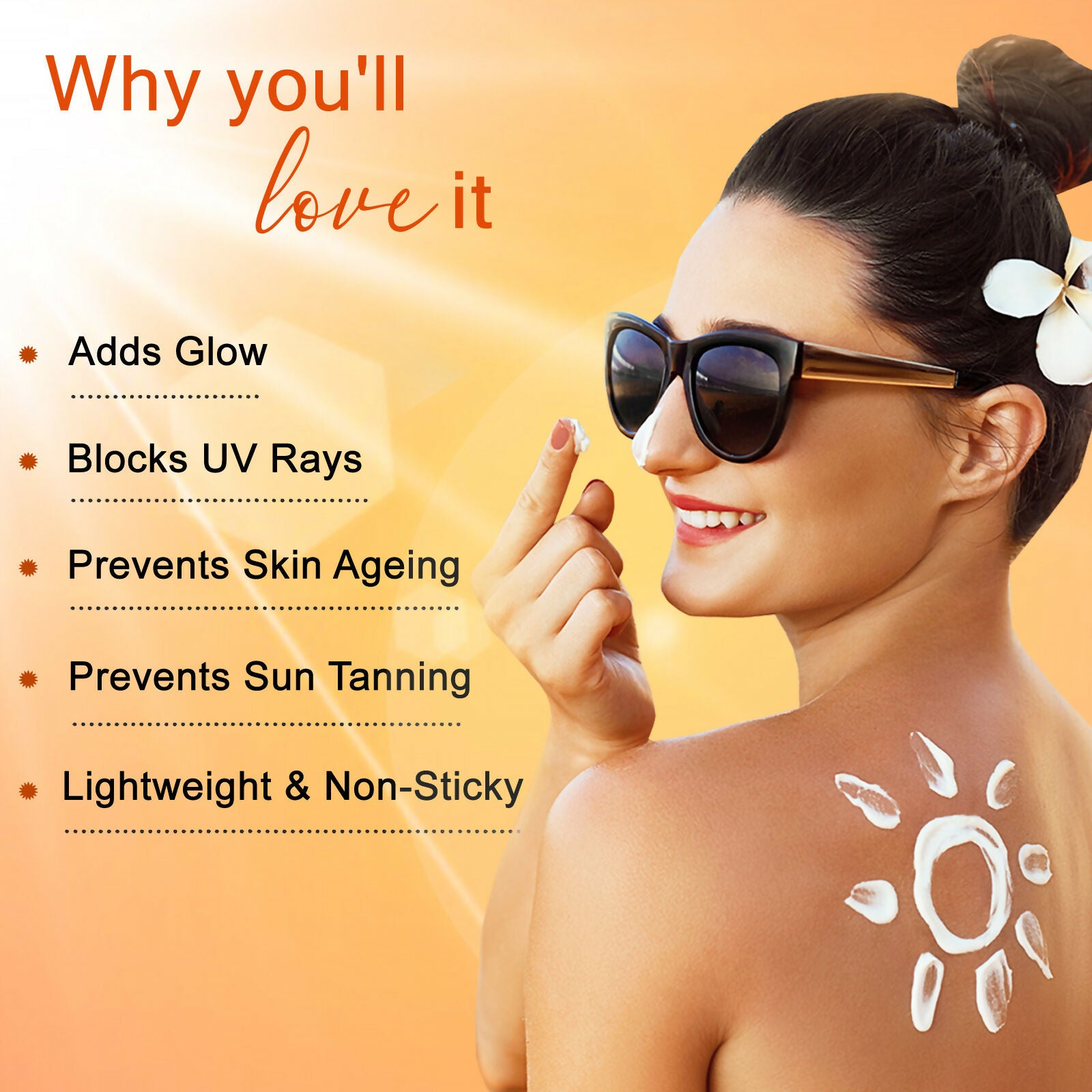 Globus Remedies Morfair Sunscreen SPF 50 PA+++ with Sunflower & Saffron For Reduces Sunspots & Pigmentation