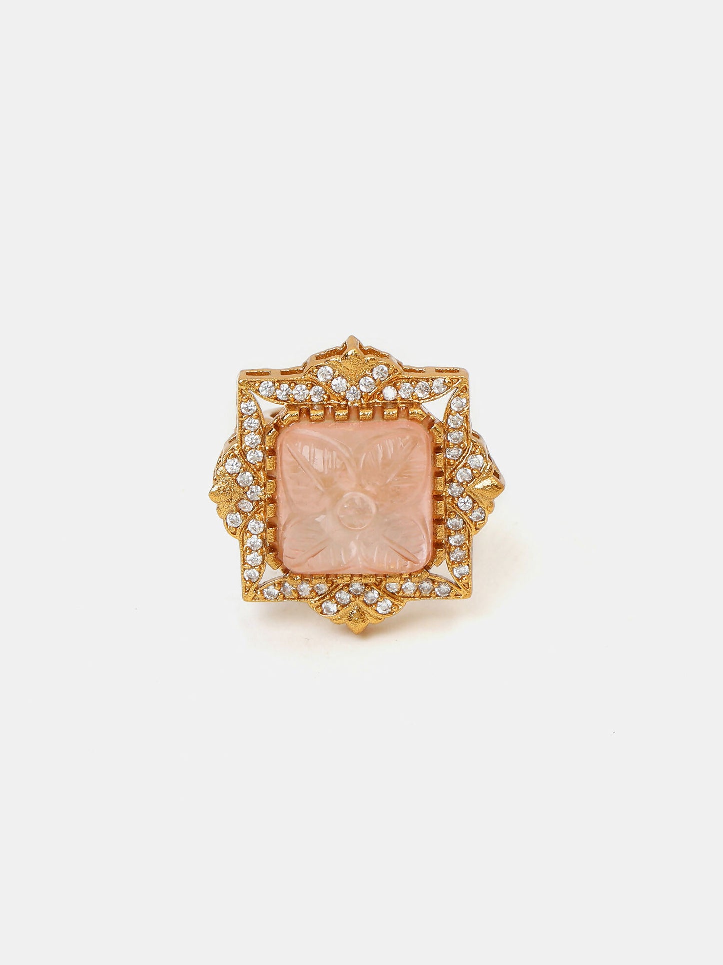 Ruby Raang Diamond Crystal Ring - Distacart