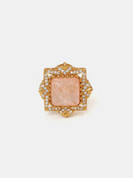 Thumbnail for Ruby Raang Diamond Crystal Ring