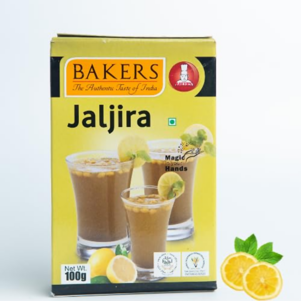 BAKERS Jigarthanda Mix Powder, Jaljira, Mojito Coolers - Lemon Mint - Dista