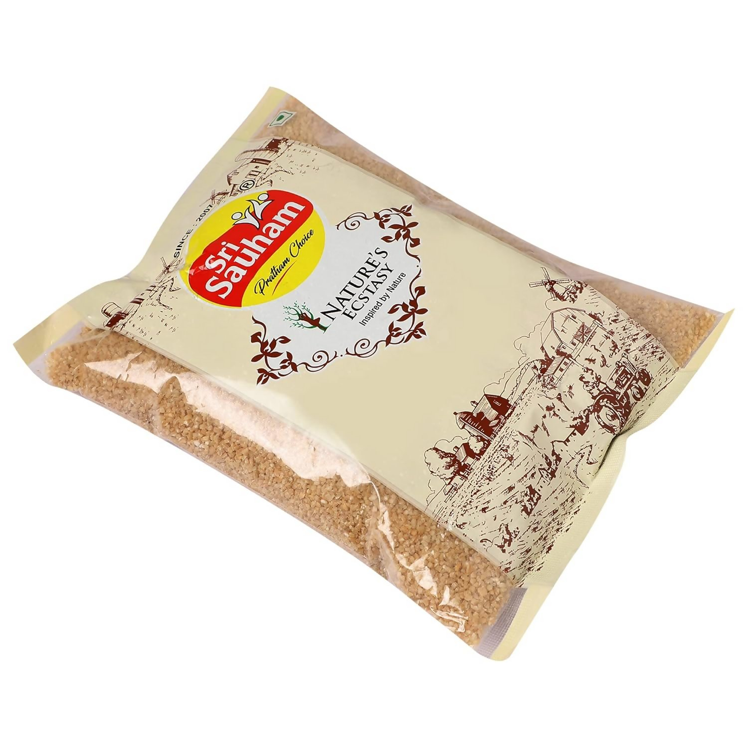 Sri Sauham Premium Roasted Dalia Godhuma Rava & Broken Wheat - Distacart