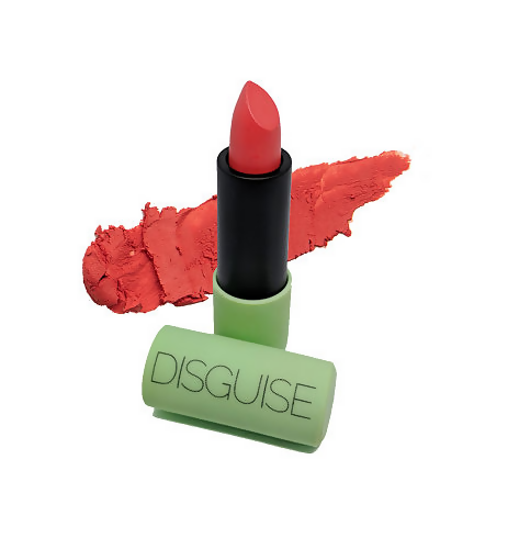 Disguise Cosmetics Ultra-Comfortable Satin Matte Lipstick - 05 Coral Dramatist - Distacart