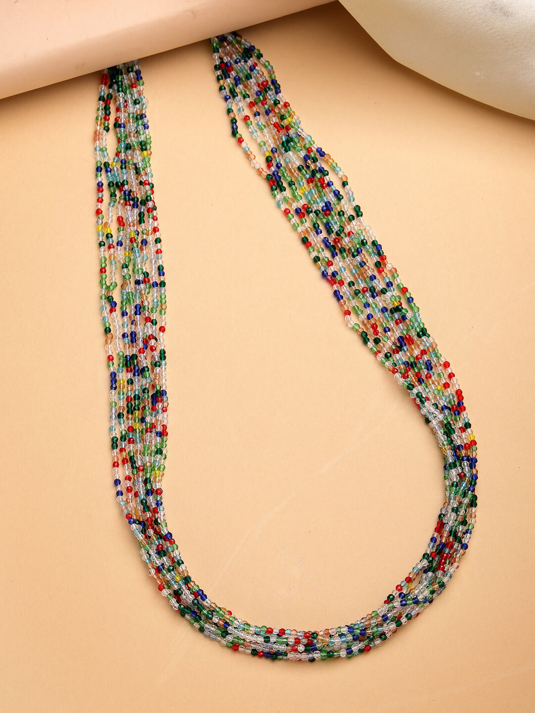 NVR Women's Multi-Coloured Handcrafted Necklace - Distacart