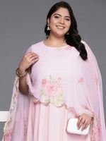Thumbnail for Ahalyaa Women's Traditional wear Ethnic Dress - Pink - Distacart