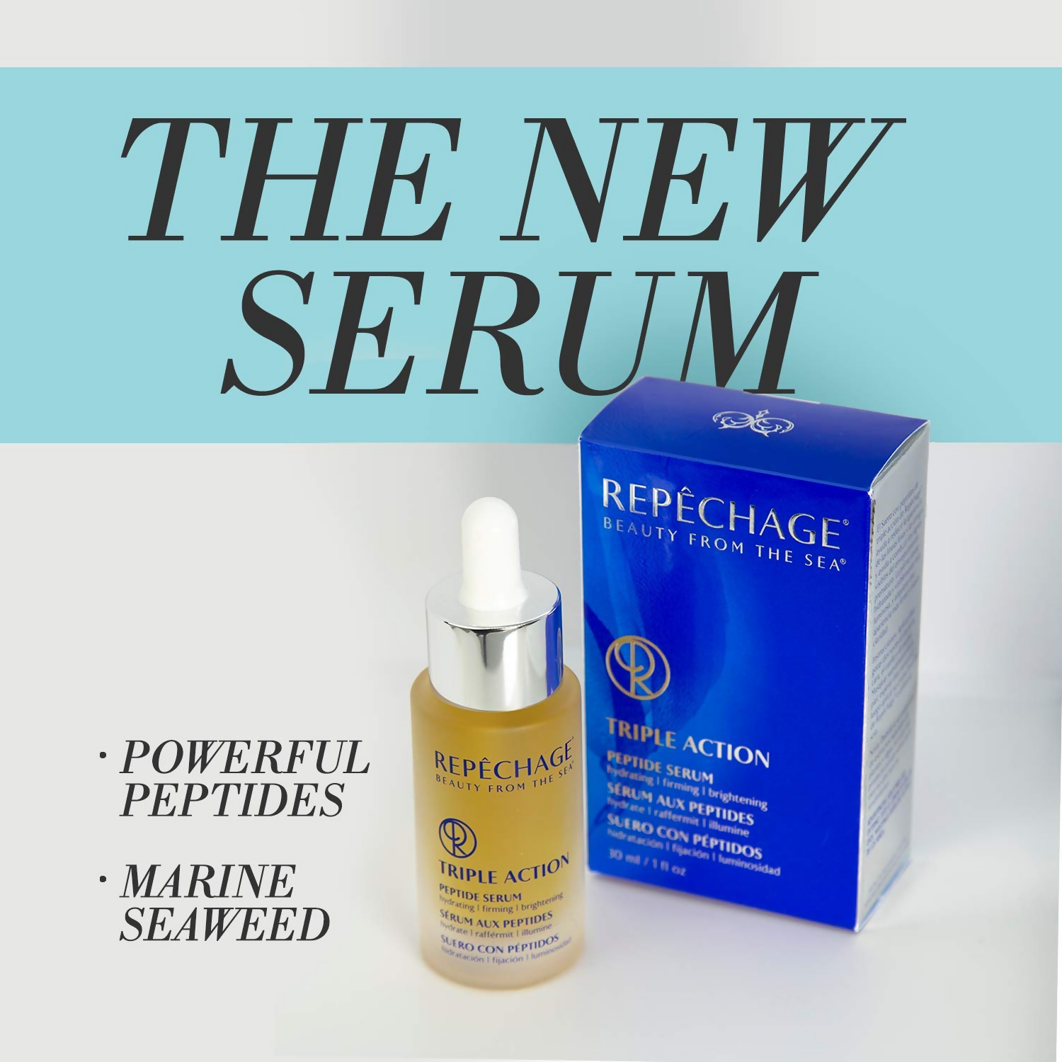 Repechage Triple Action Peptide Face Serum - Distacart