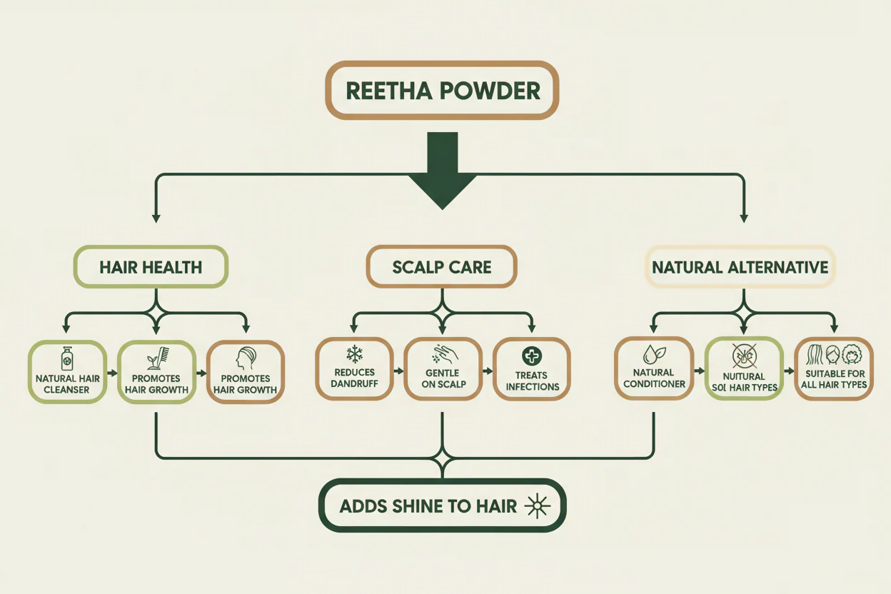 VedaRasa Reetha Powder - Distacart