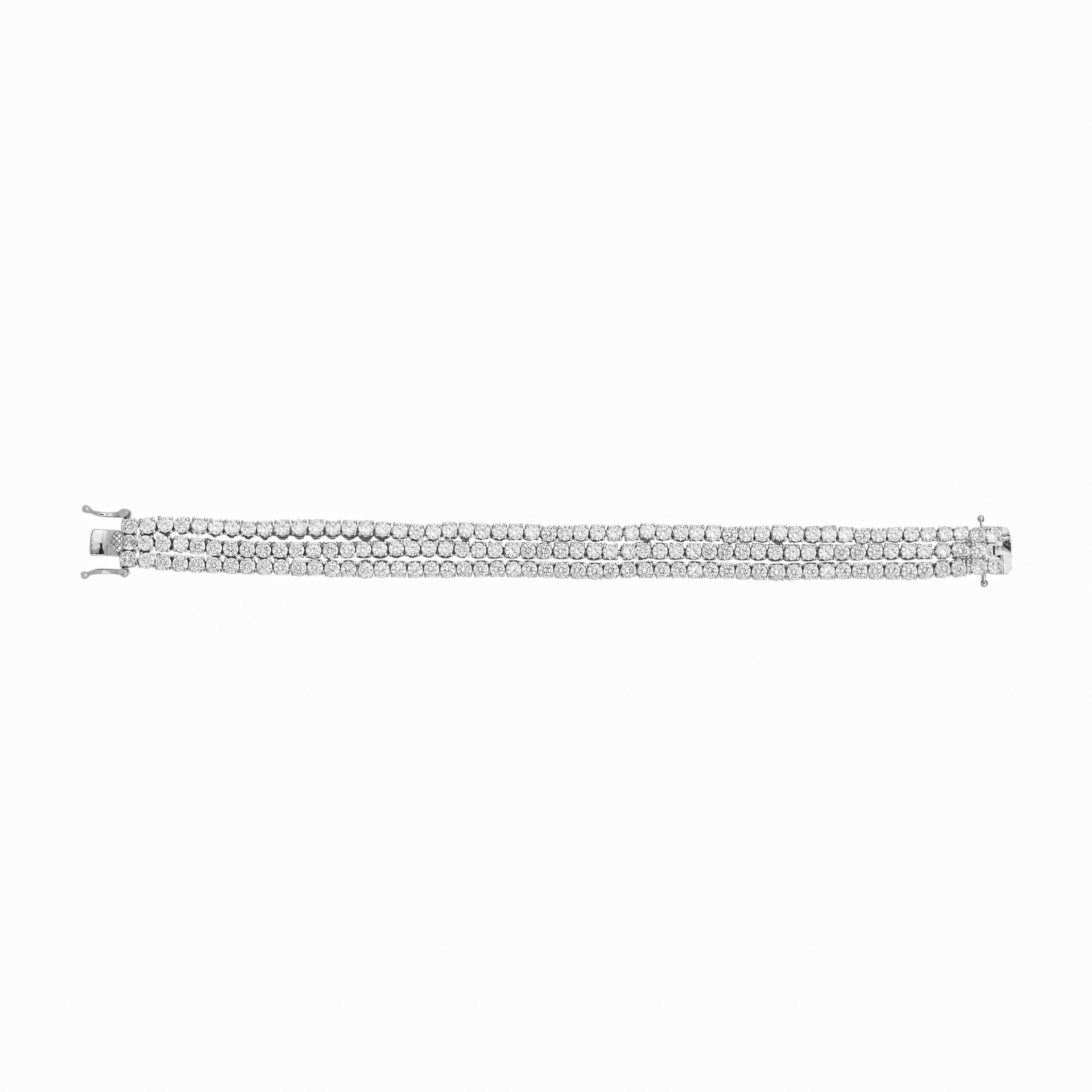 Nuyug TriSparkle Anti Tarnish Diamond Bracelet