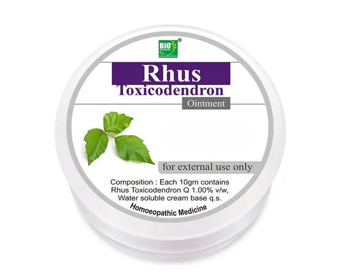 Bio India Homeopathy Rhus Toxicodendron Ointment - Distacart