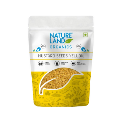 Nature Land Organics Mustard Yellow - Distacart