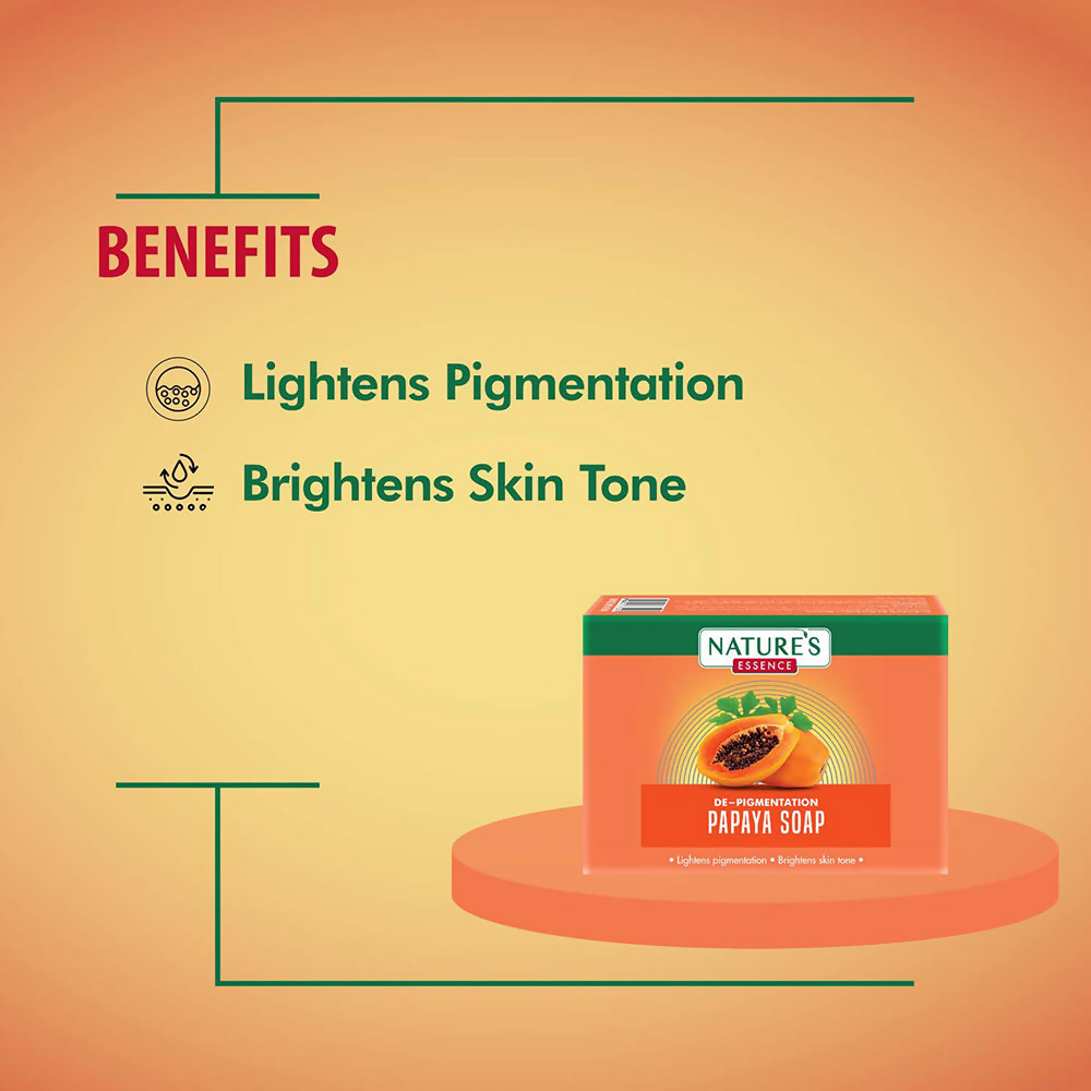 Nature's Essence De - Pigmentation Papaya Soap - Distacart
