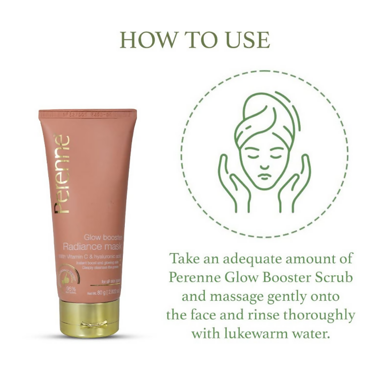 Perenne Glow Booster Radiance Mask - Distacart