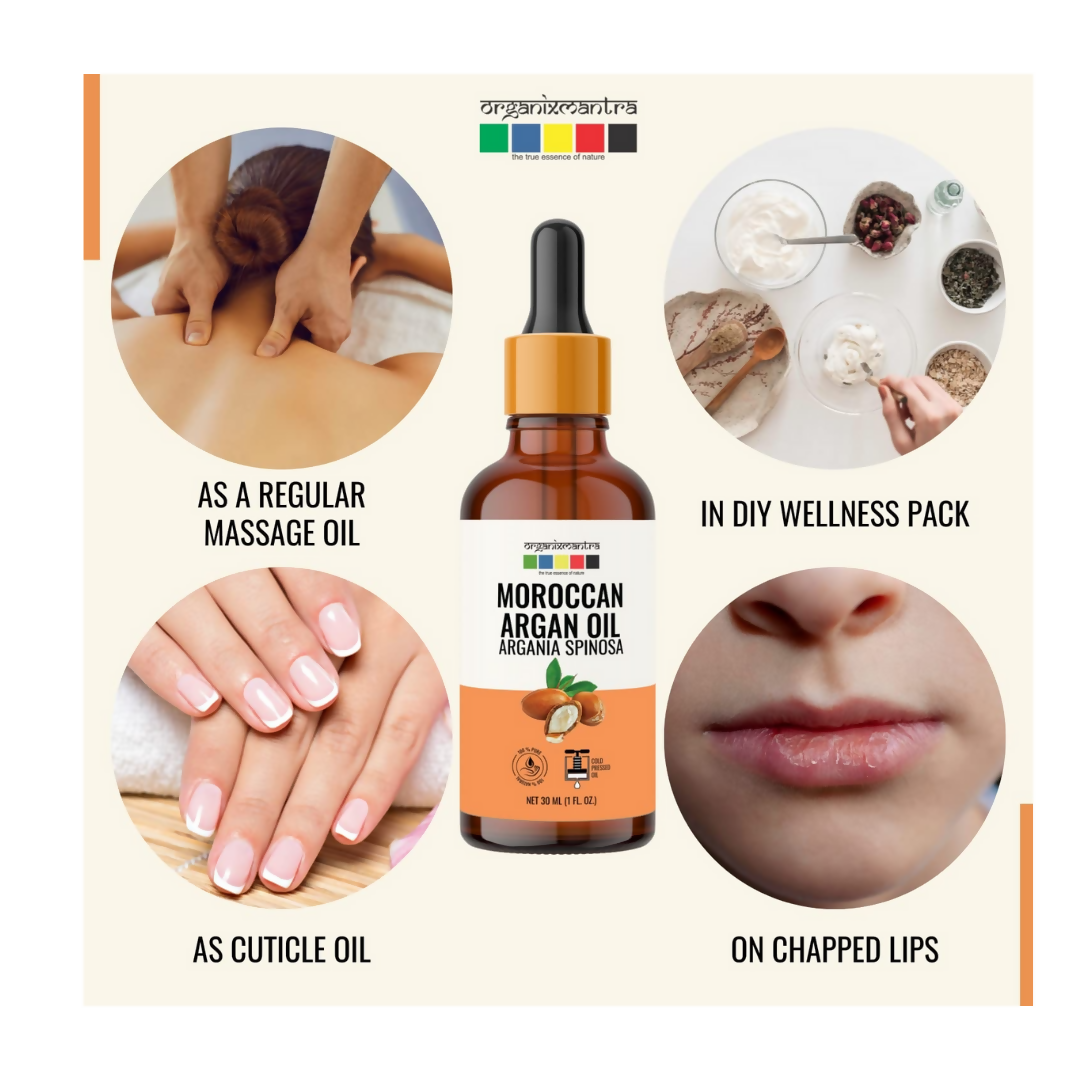 Organix Mantra Moroccan Argan Body Oil Boosts - Distacart