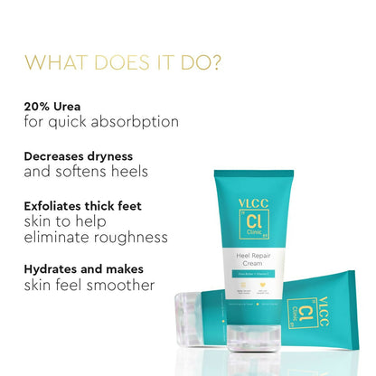VLCC Clinic Heel Repair Cream - Distacart